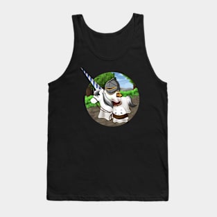 Kawaii Ghosts - Knight and his Squire Tank Top